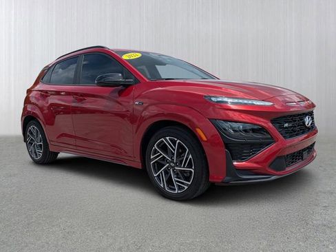 Used 2022 Hyundai Kona N Line w/ Tech Package FWD image 1