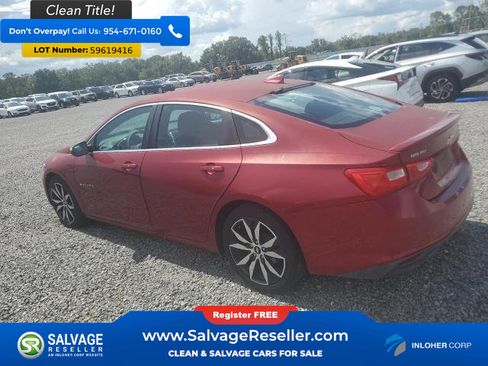 Used 2017 Chevrolet Malibu LT w/ Leather Package FWD image 3