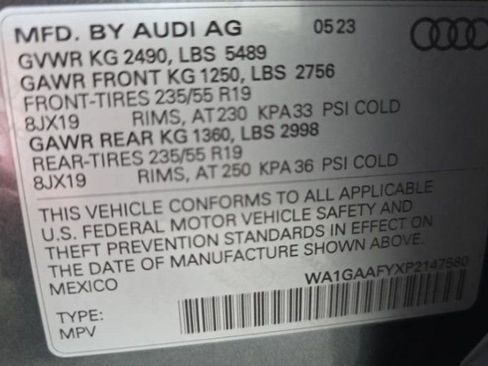 Used 2023 Audi Q5 2.0T Premium w/ Convenience Package AWD/4WD image 17