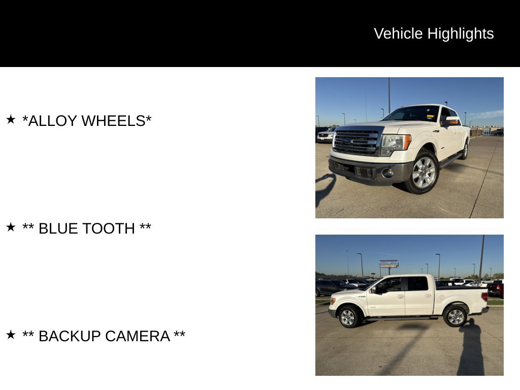 Used 2013 Ford F150 Lariat w/ Mid Equipment Group RWD image 4