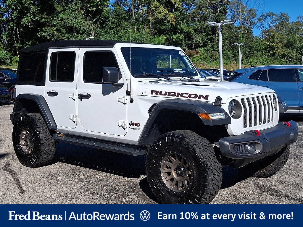Used 2020 Jeep Wrangler Unlimited Rubicon w/ LED Lighting Group AWD/4WD image 1