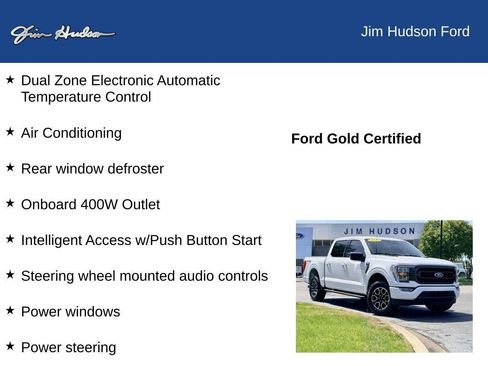 Certified 2023 Ford F150 XLT w/ Equipment Group 302A High AWD/4WD image 13
