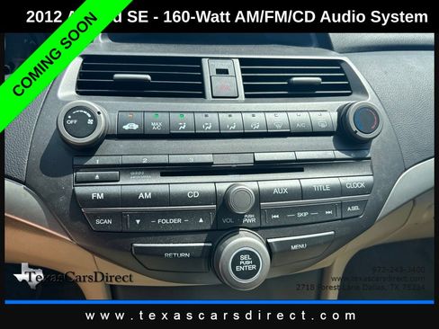 Used 2012 Honda Accord SE image 8