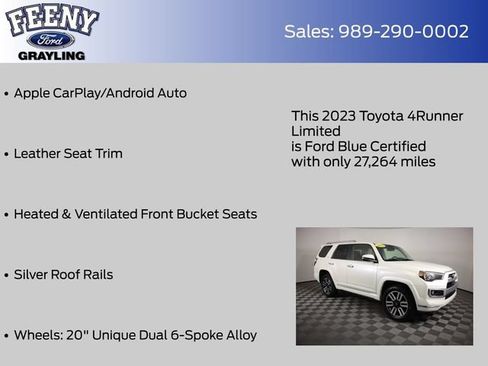 Used 2023 Toyota 4Runner Limited AWD/4WD image 20