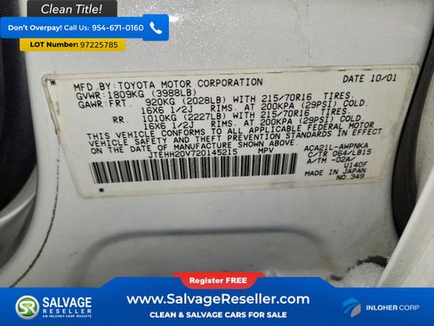 Used 2002 Toyota RAV4 Sport image 17