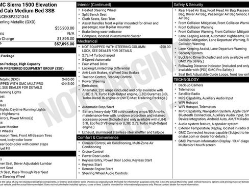 Certified 2023 GMC Sierra 1500 Elevation AWD/4WD image 31