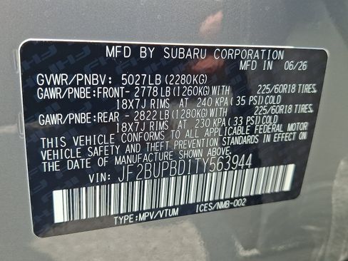 New 2026 Subaru Outback Premium AWD/4WD image 20