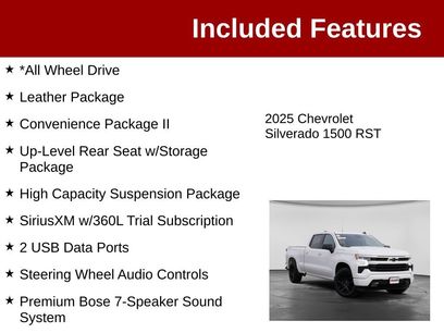 Used 2025 Chevrolet Silverado 1500 RST w/ Convenience Package II