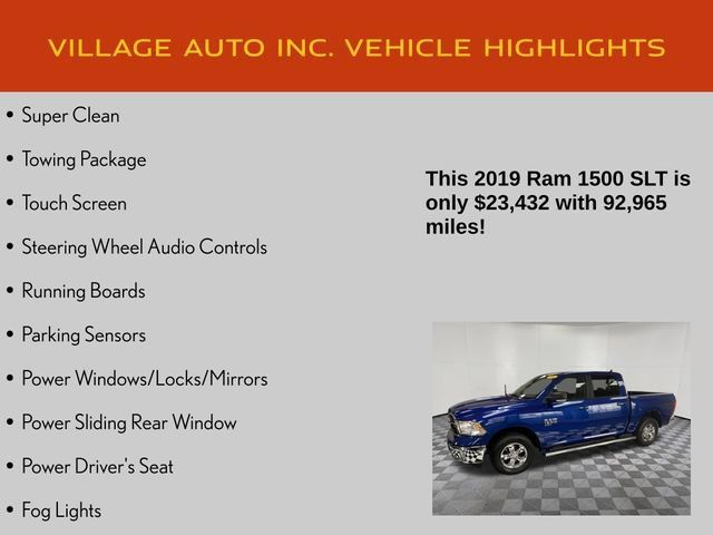 Used 2019 RAM 1500 Classic SLT w/ Luxury Group AWD/4WD image 7
