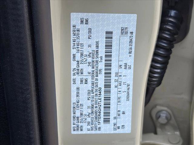 New 2026 Ford Ranger XLT w/ Equipment Group 301A High RWD image 18