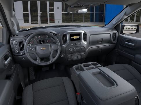 New 2026 Chevrolet Silverado 1500 Custom w/ Turbomax Blackout Package AWD/4WD image 3