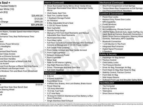 Used 2019 Kia Soul + image 2