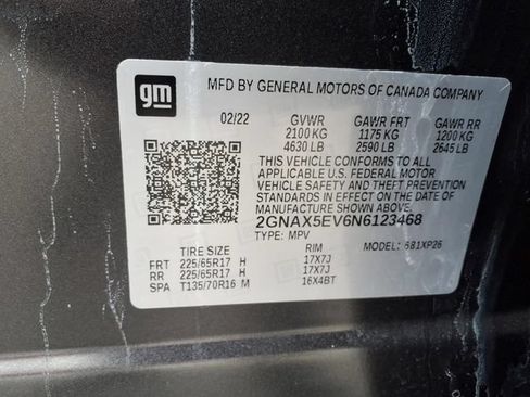 Certified 2022 Chevrolet Equinox LS AWD/4WD image 23