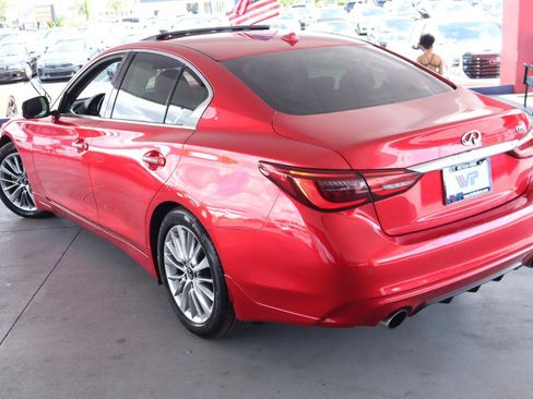 Used 2021 INFINITI Q50 Luxe w/ Seat & Sound Package RWD image 7