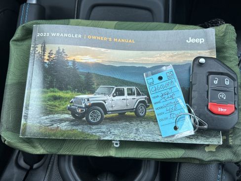 Certified 2023 Jeep Wrangler Unlimited Rubicon 4xe w/ Cold Weather Group AWD/4WD image 19