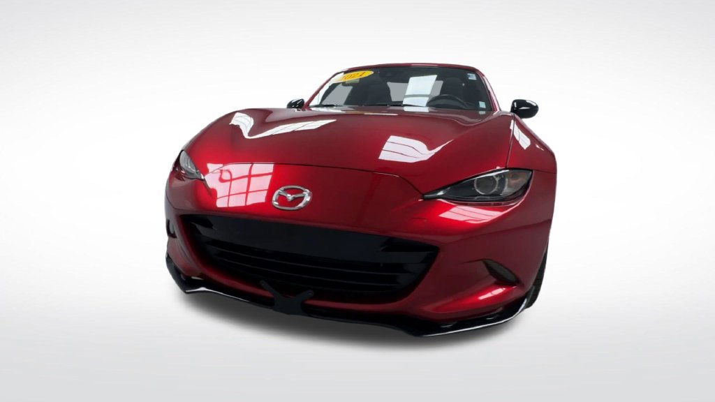 Used 2021 MAZDA MX-5 Miata RF Club w/ Weather Package RWD image 3