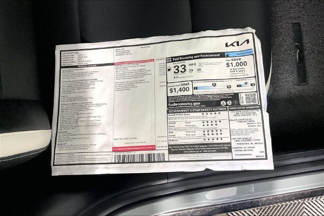 New 2027 Kia K4 GT-Line Turbo w/ GT-Line Sunroof Package FWD image 14