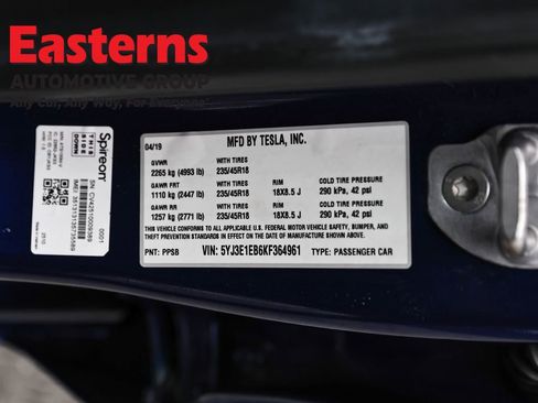 Used 2019 Tesla Model 3 Long Range AWD/4WD image 30