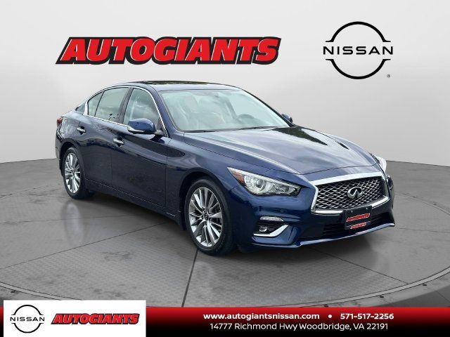 Used 2023 INFINITI Q50 Luxe w/ Cargo Package AWD/4WD image 1