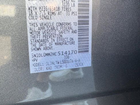 Used 2017 INFINITI QX60 Luxe w/ Premium Plus Package image 25