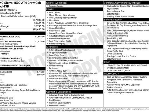 Used 2026 GMC Sierra 1500 AT4 w/ AT4 Premium Package AWD/4WD image 2