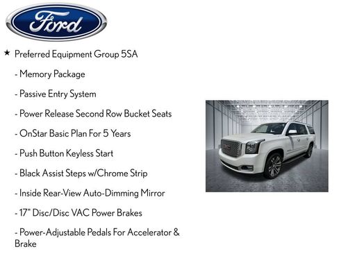 Used 2017 GMC Yukon XL Denali w/ Open Road Package RWD image 6