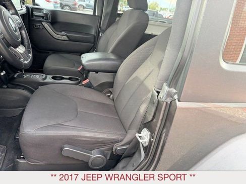 Used 2017 Jeep Wrangler Sport w/ Quick Order Package 24S AWD/4WD image 11