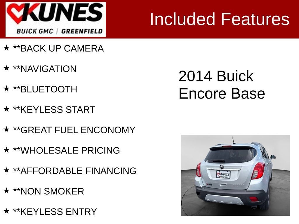 Used 2014 Buick Encore FWD image 2