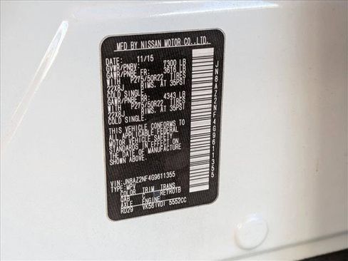 Used 2016 INFINITI QX80 w/ 22" Wheel Package image 14