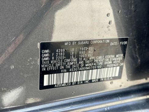Used 2021 Subaru Impreza 2.0i AWD/4WD image 36