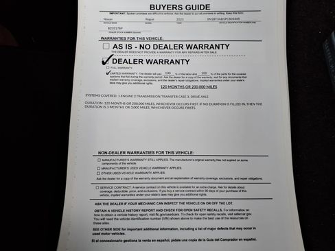 Used 2023 Nissan Rogue S image 32