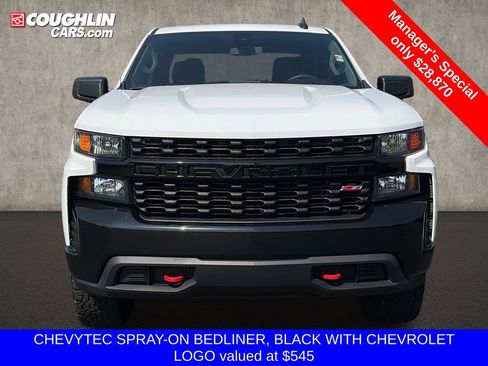 Used 2021 Chevrolet Silverado 1500 Custom Trail Boss w/ Safety Confidence Package AWD/4WD image 2