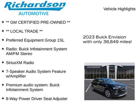 Used 2023 Buick Envision Essence AWD/4WD image 10