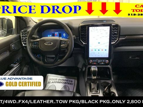 Certified 2025 Ford Ranger Lariat w/ FX4 Off-Road Package AWD/4WD image 25