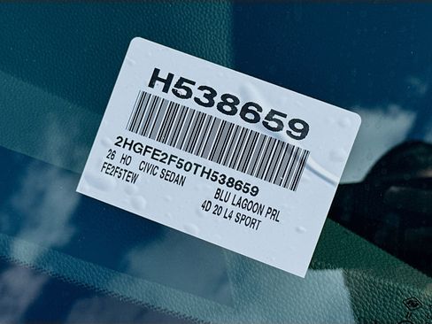 New 2026 Honda Civic Sport image 26