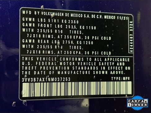 Used 2022 Volkswagen Tiguan SE image 31