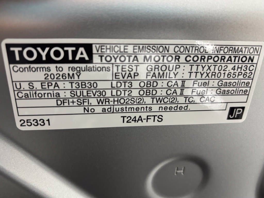Used 2026 Toyota 4Runner SR5 AWD/4WD image 68