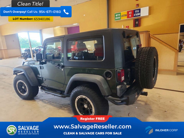 Used 2007 Jeep Wrangler X AWD/4WD image 3