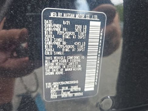 Used 2022 Nissan Armada SL w/ Captain's Chairs Package RWD image 14