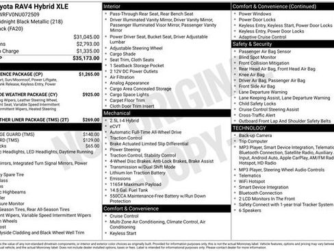 Certified 2022 Toyota RAV4 XLE w/ Convenience Package AWD/4WD image 32