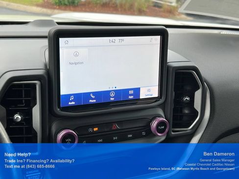 Used 2021 Ford Bronco Sport Big Bend w/ Big Bend Package (96B) AWD/4WD image 37