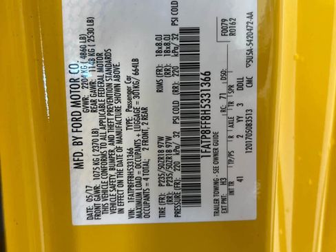 Used 2017 Ford Mustang GT Premium RWD image 28