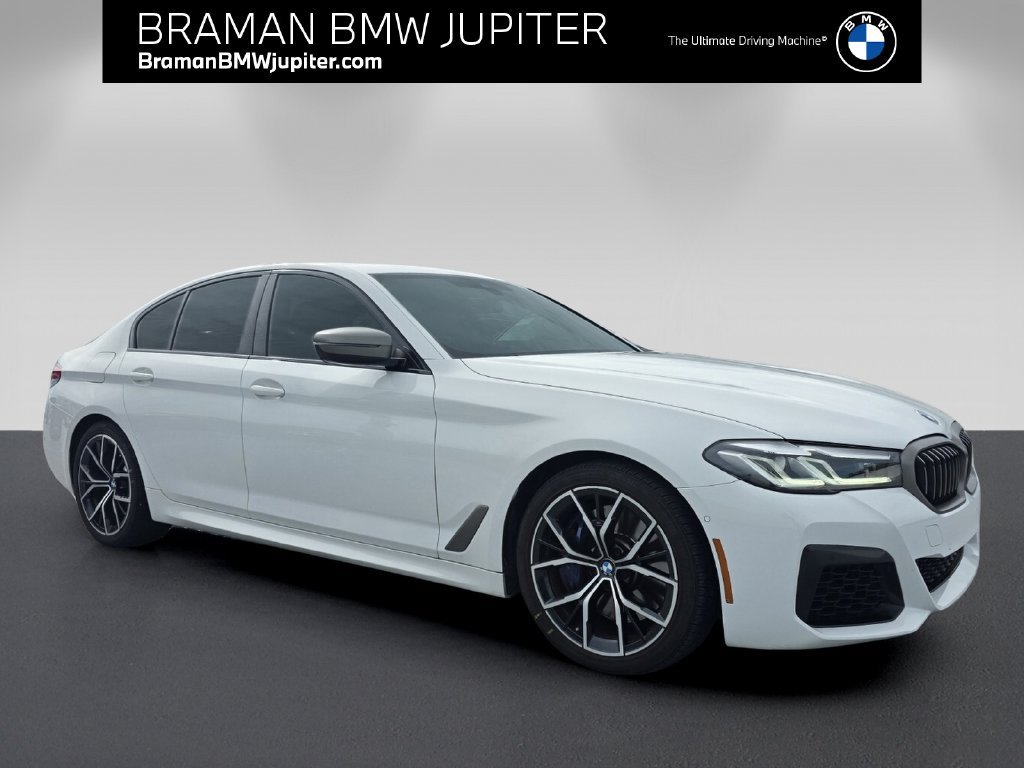 Used 2021 BMW M550i xDrive w/ Premium Package AWD/4WD image 1