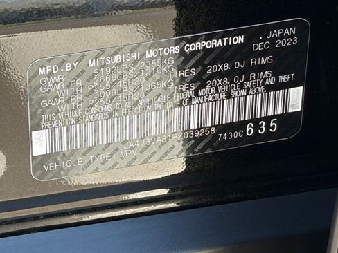 Used 2024 Mitsubishi Outlander FWD image 36