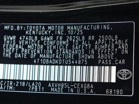 New 2026 Toyota Camry XLE image 15