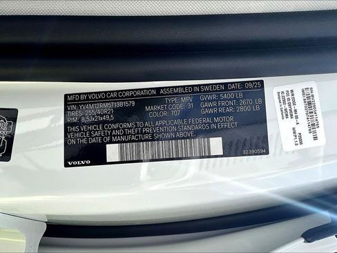 Used 2026 Volvo XC60 B5 Ultra w/ Protection Package Premier image 35