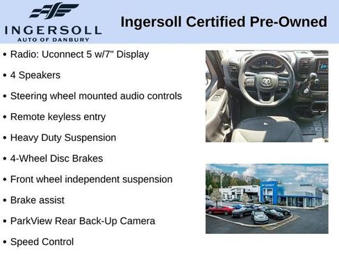 Used 2023 RAM ProMaster 3500 FWD image 10