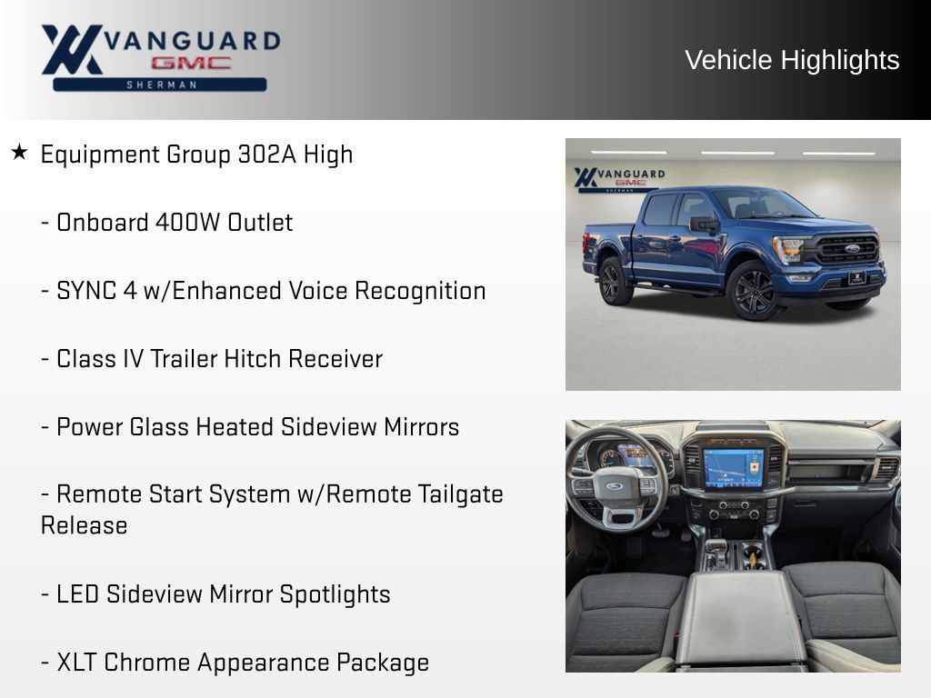 Used 2023 Ford F150 XLT w/ Equipment Group 302A High RWD image 5