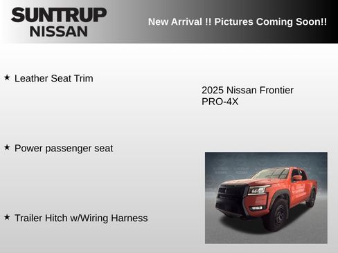 Used 2025 Nissan Frontier PRO-4X w/ Pro Premium Package AWD/4WD image 13