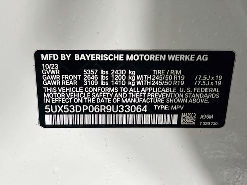 Used 2024 BMW X3 xDrive30i w/ Convenience Package AWD/4WD image 32